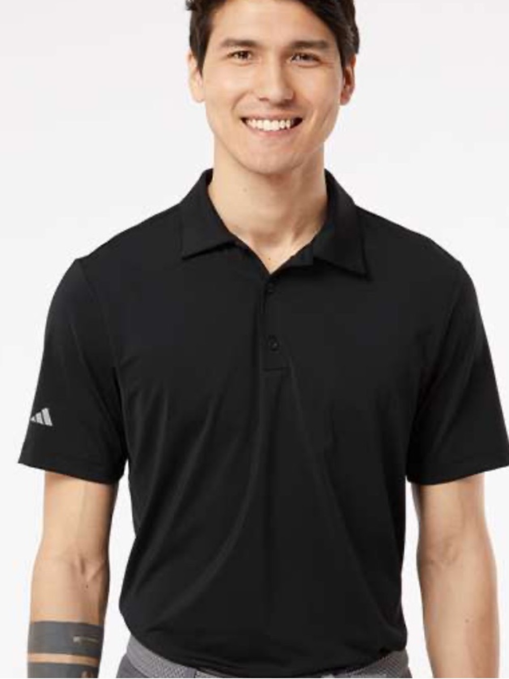 Adidas Ultimate365 Golf Polo Black 3XL NWT UPF 50+